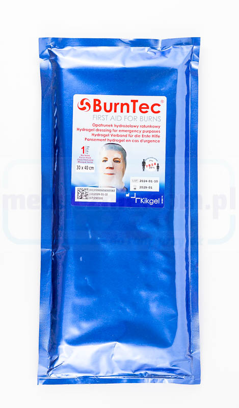 Гідрогелева пов'язка для обличчя BurnTec 30x40см 1шт